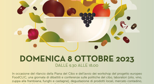 Primo &#8220;Festival del cibo a Capannori&#8221; domenica 8 ottobre