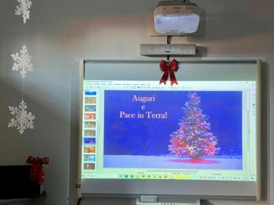 Nuova lavagna multimediale donata alla scuola della Rems-D di Volterra