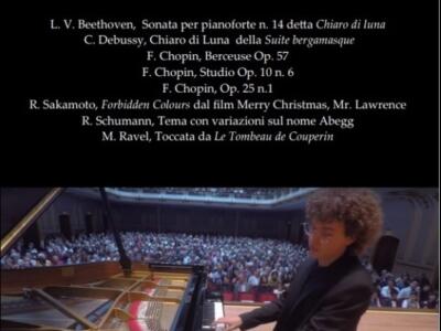 Comune di Calci, Concerto di Natale 2023, recita del giovane pianista calcesano Giovanni Pierotti