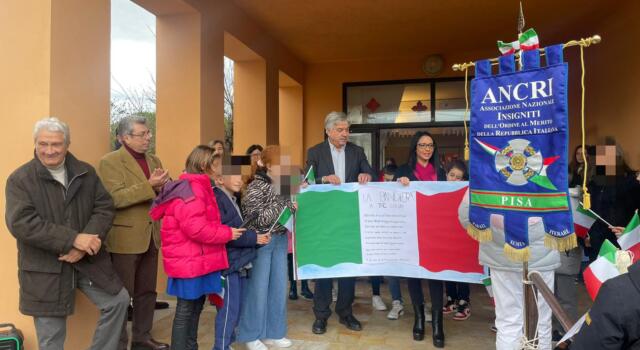 La festa del Tricolore tra i banchi di scuola