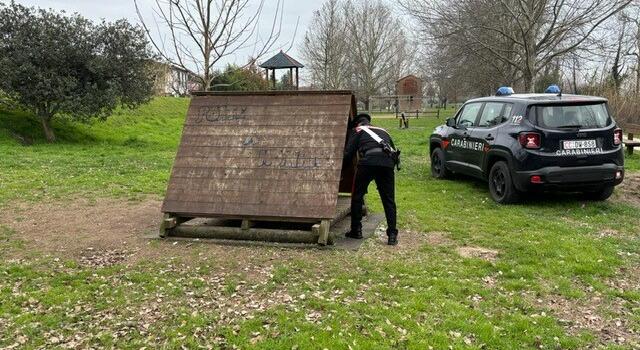 Droga al parco fluviale, carabinieri fermano un minorenne