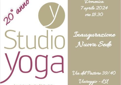 Nuova Sede per lo Storico Studio di Iyengar Yoga a Viareggio: Un Nuovo Capitolo dopo 20 Anni