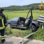 Incidenti stradali: con l’auto contro il guardrail, muore 46enne