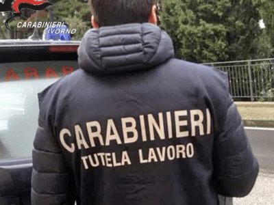 Telecamere per controllare i dipendenti, sanzionato dai carabinieri