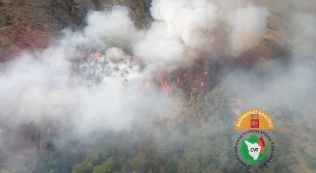 Due morti e un ferito nell’incendio del poligono di tiro