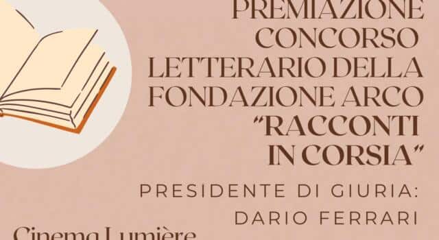 Racconti in corsia&#8230; venerdì a Pisa la premiazione del concorso